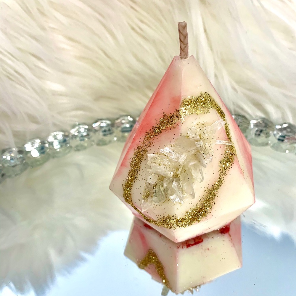 Geode Candle